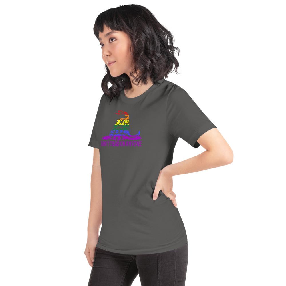 Don't Tread on Anyone LGBTQ Slim-Fit Unisex T-Shirt