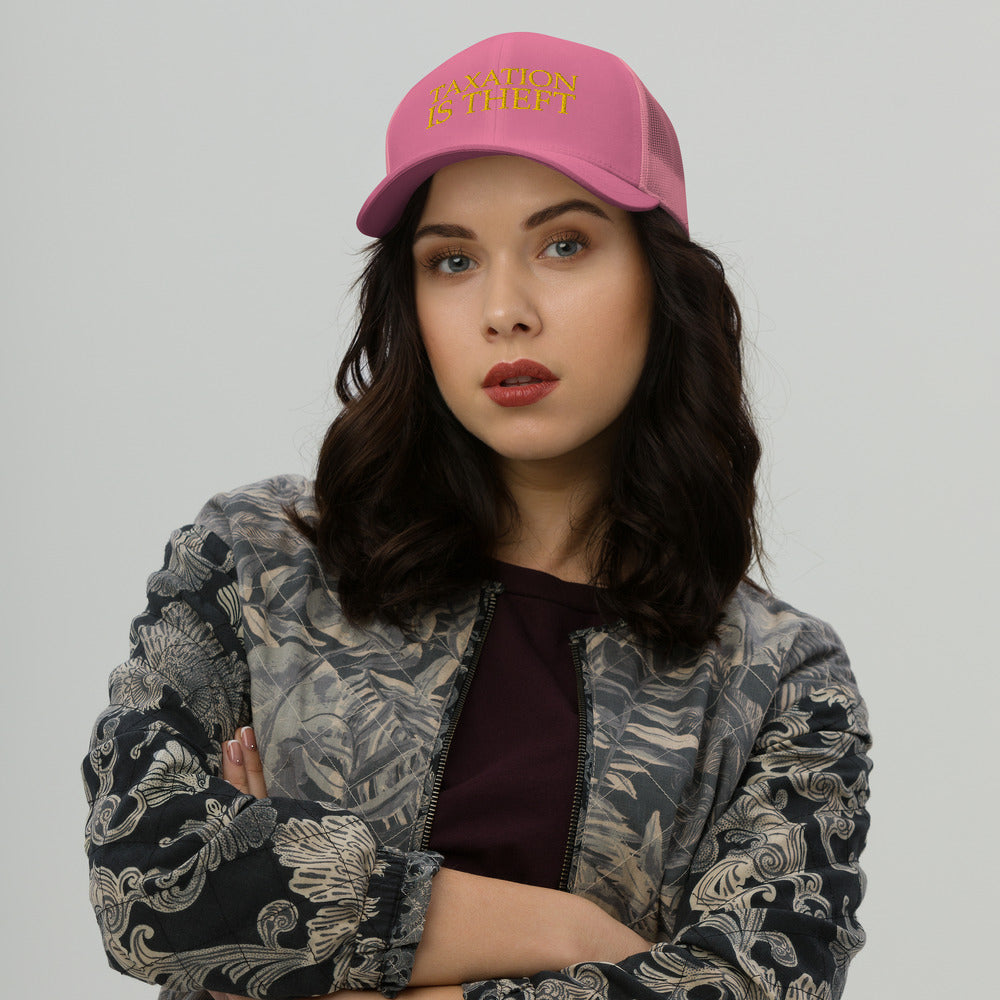 Taxation is Theft Trucker Cap