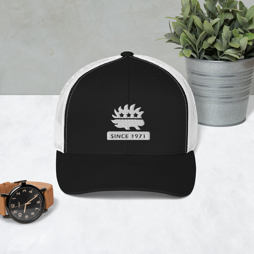 Libertarian Porcupine (Since 1971) Trucker Cap