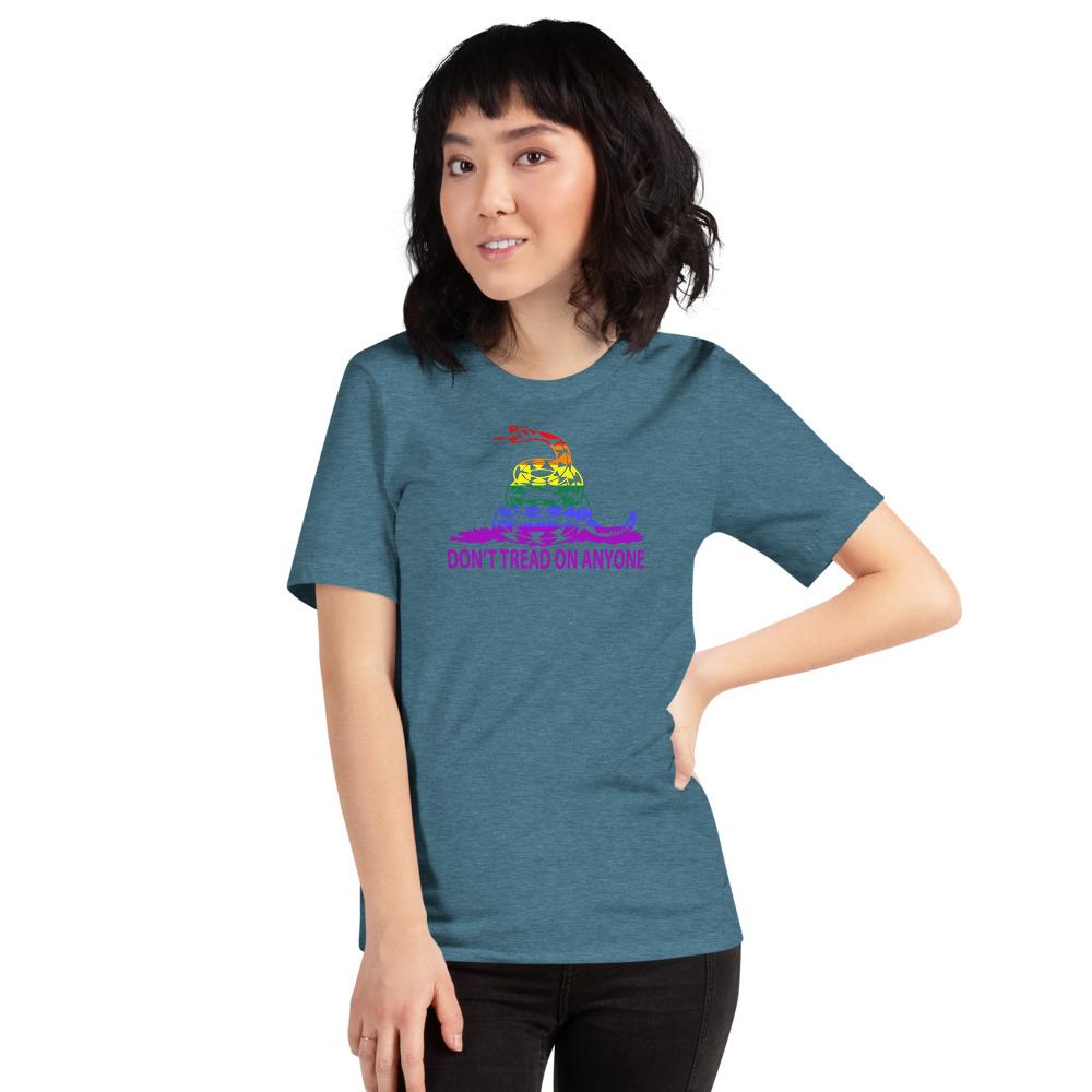 Don't Tread on Anyone LGBTQ Slim-Fit Unisex T-Shirt