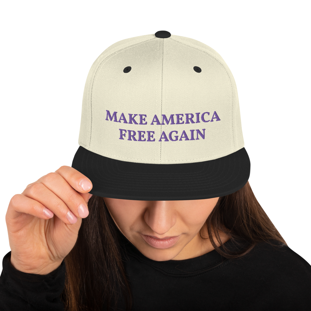 Make America Free Again Snapback Hat