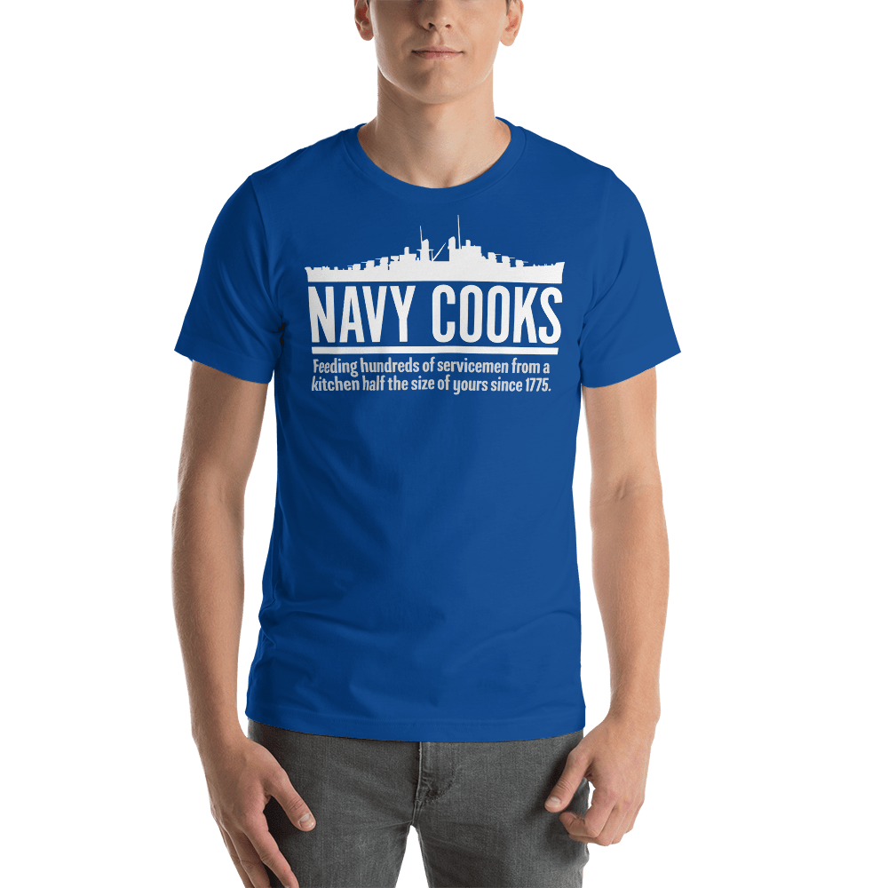 Navy Cooks Short-Sleeve Unisex T-Shirt