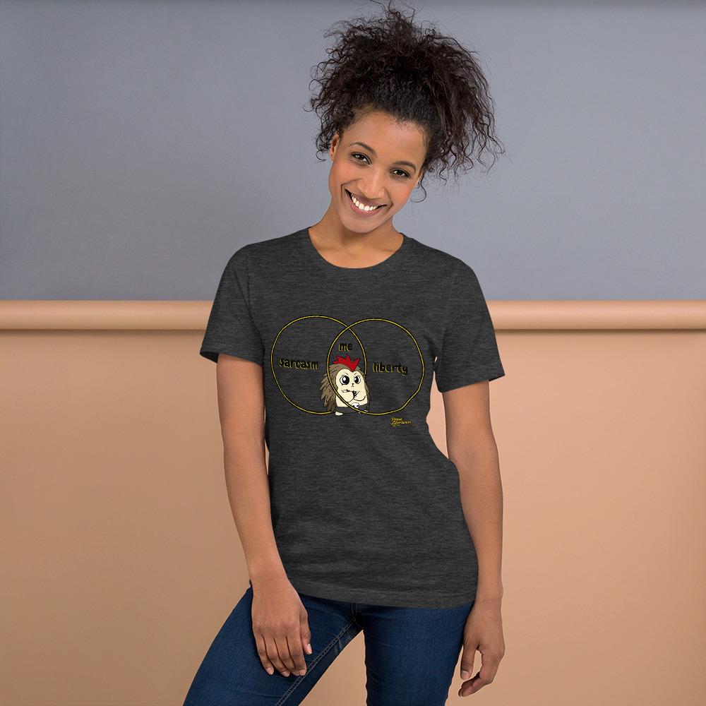 Sarcasm and Liberty Short-Sleeve Unisex T-Shirt