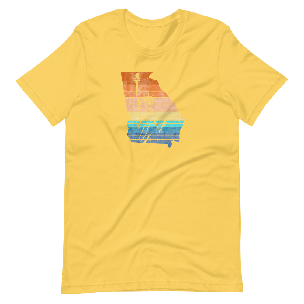 Lady Liberty Georgia Short-Sleeve Unisex T-Shirt