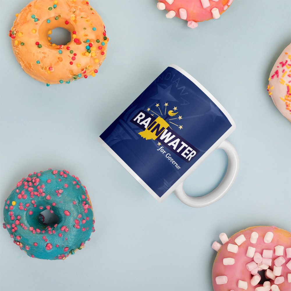 Rainwater for Indiana - Liberty is Essential Mug