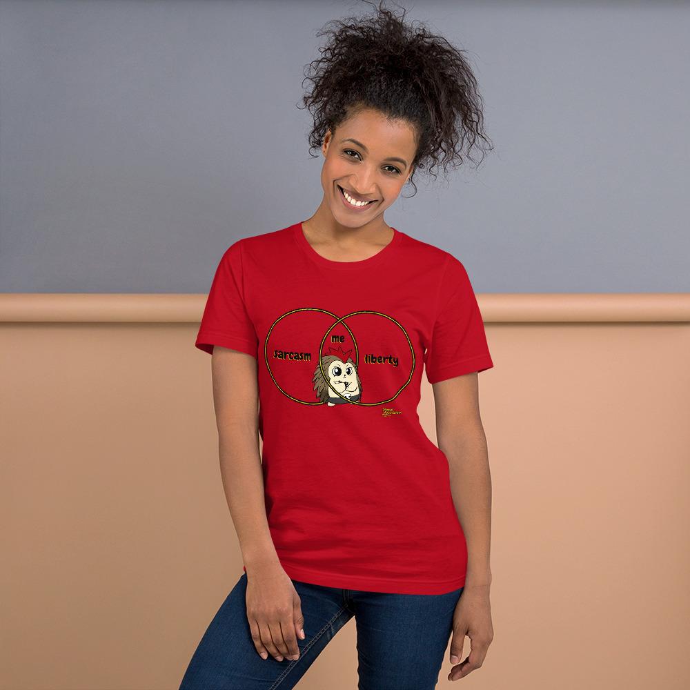 Sarcasm and Liberty Short-Sleeve Unisex T-Shirt