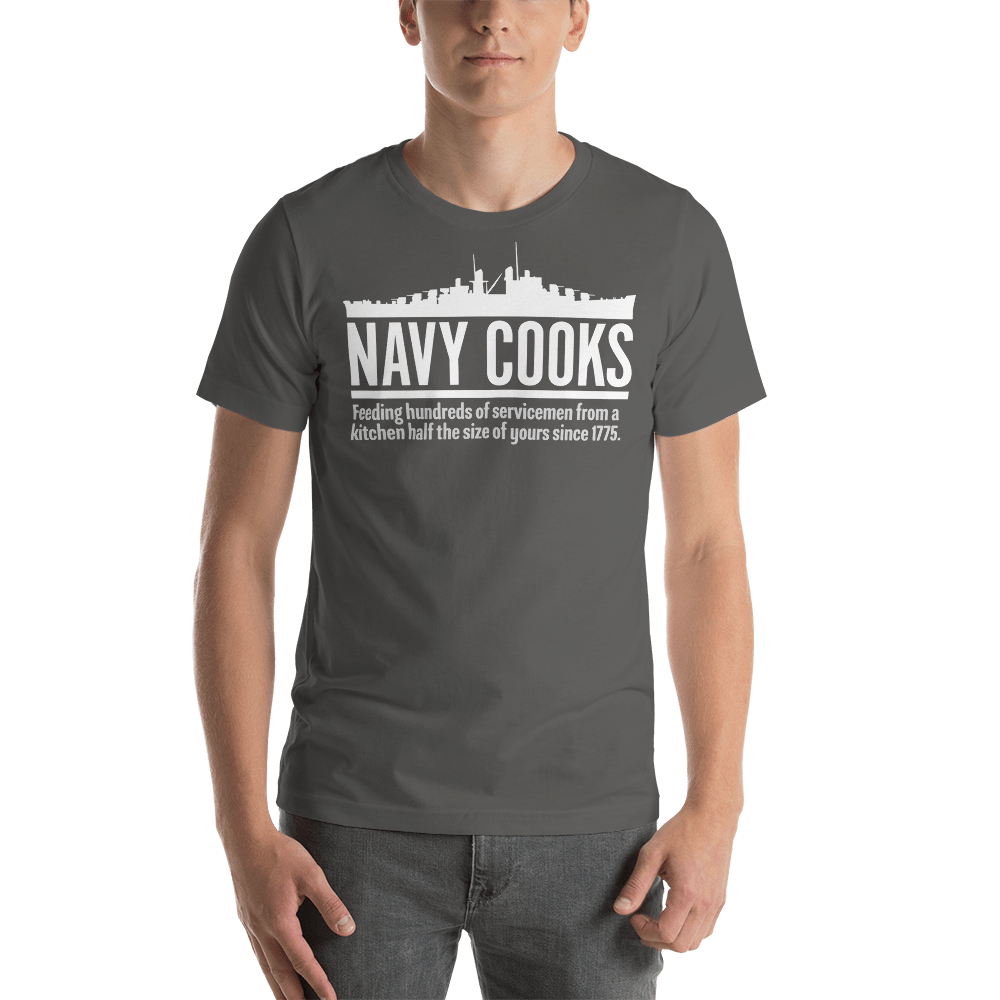 Navy Cooks Short-Sleeve Unisex T-Shirt