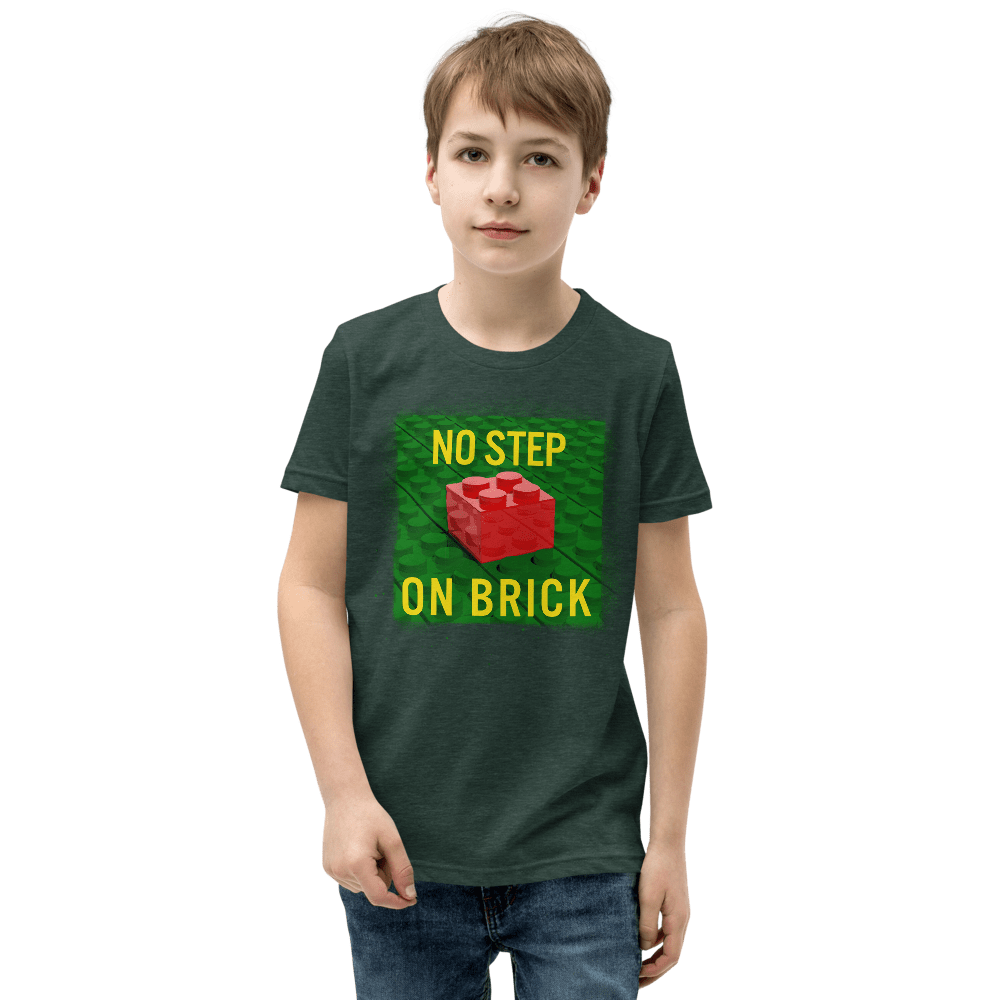 No Step on Brick (Don't Tread) Youth Short Sleeve T-Shirt