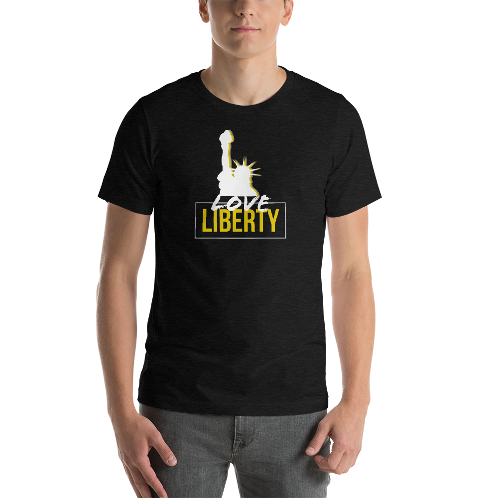 Love Liberty Short-Sleeve Unisex T-Shirt