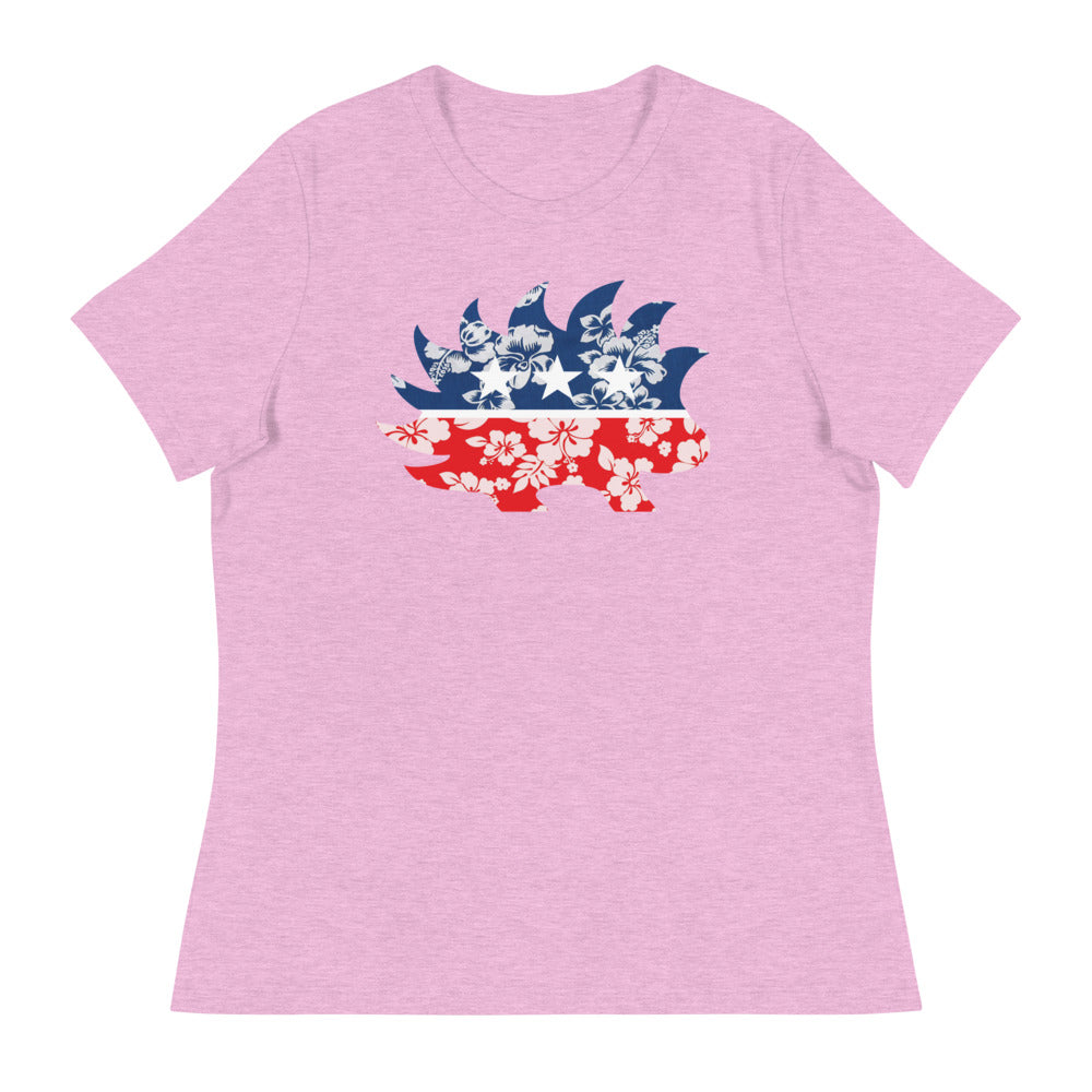 Hawaiian Porcupine Women's Relaxed T-Shirt