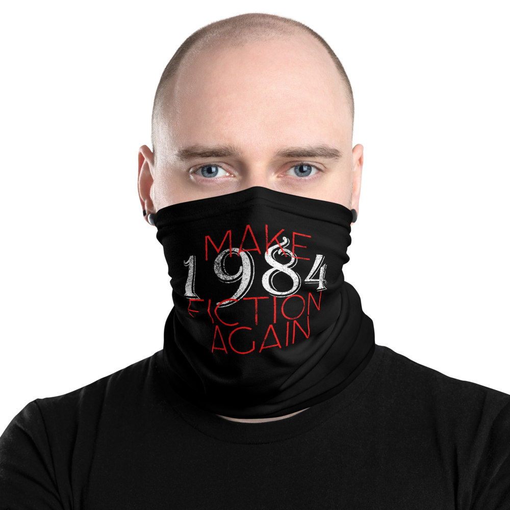 Make 1984 Fiction Again Facemask