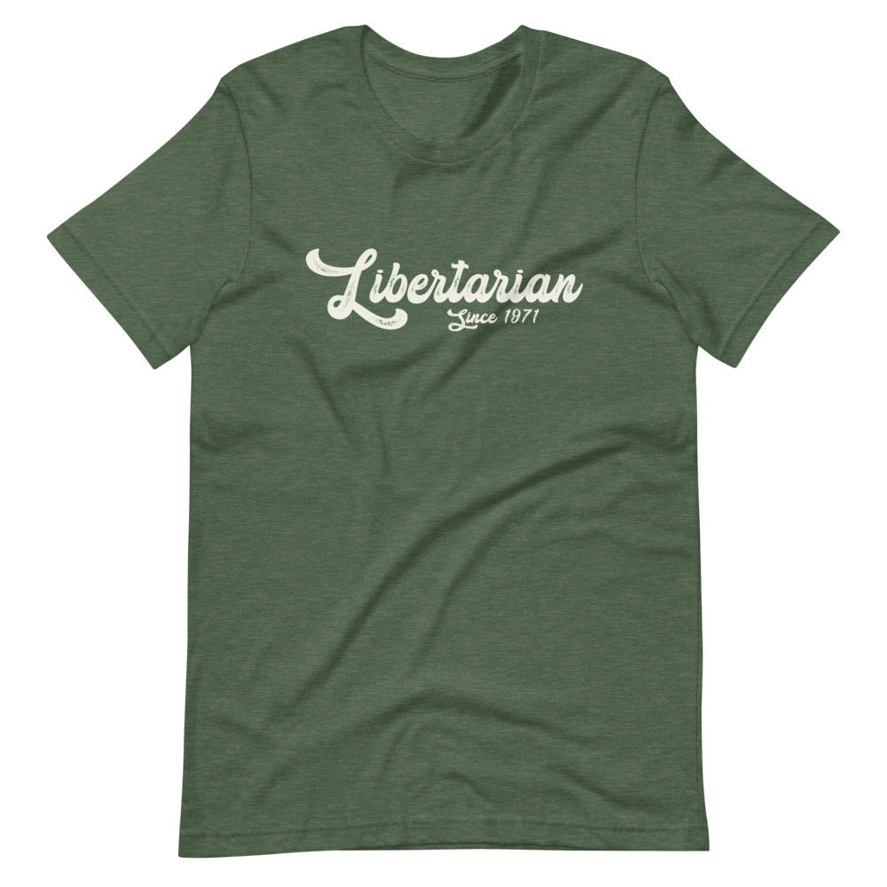 Libertarian 1971 Short-Sleeve Unisex T-Shirt