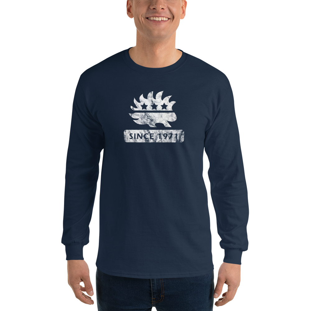 Libertarian Porcupine (Since 1971) Men’s Long Sleeve Shirt