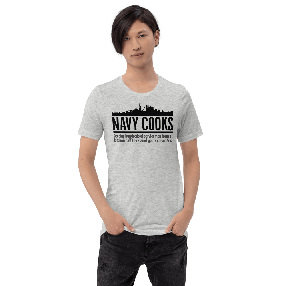 Navy Cooks Short-Sleeve Unisex T-Shirt