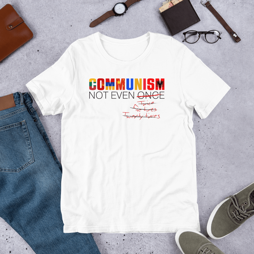 Communism - Not Even Once Short-Sleeve Unisex T-Shirt