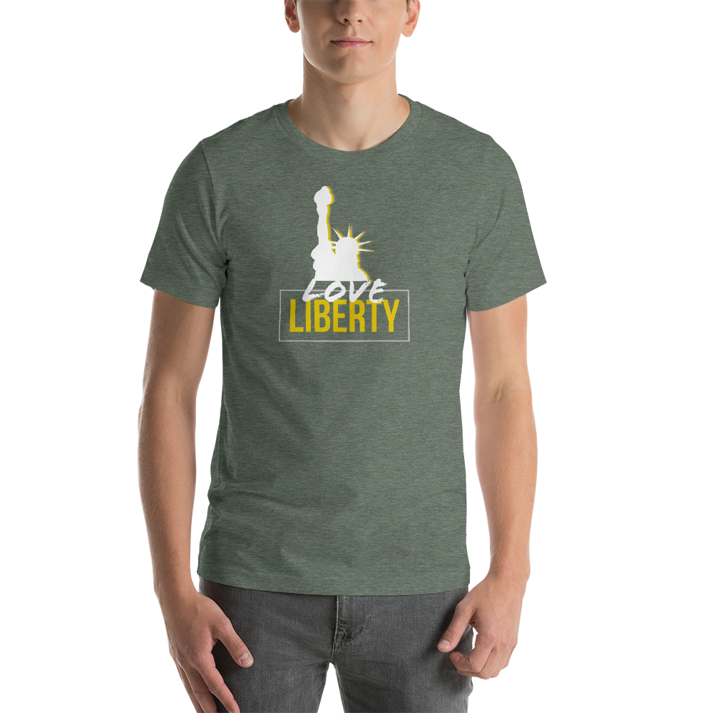 Love Liberty Short-Sleeve Unisex T-Shirt