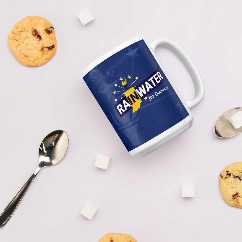 Rainwater for Indiana - Liberty is Essential Mug
