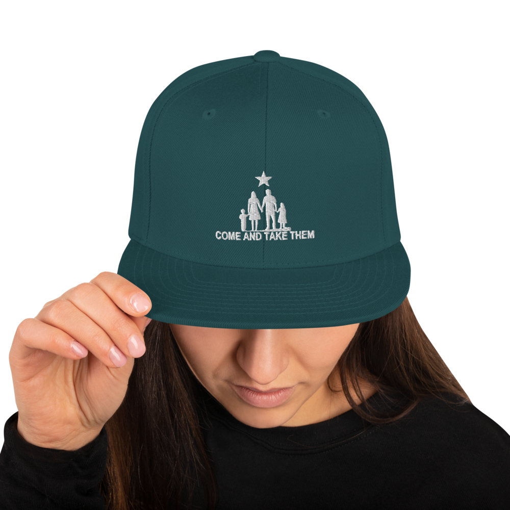 Come and Take them Anti-war Snapback Hat