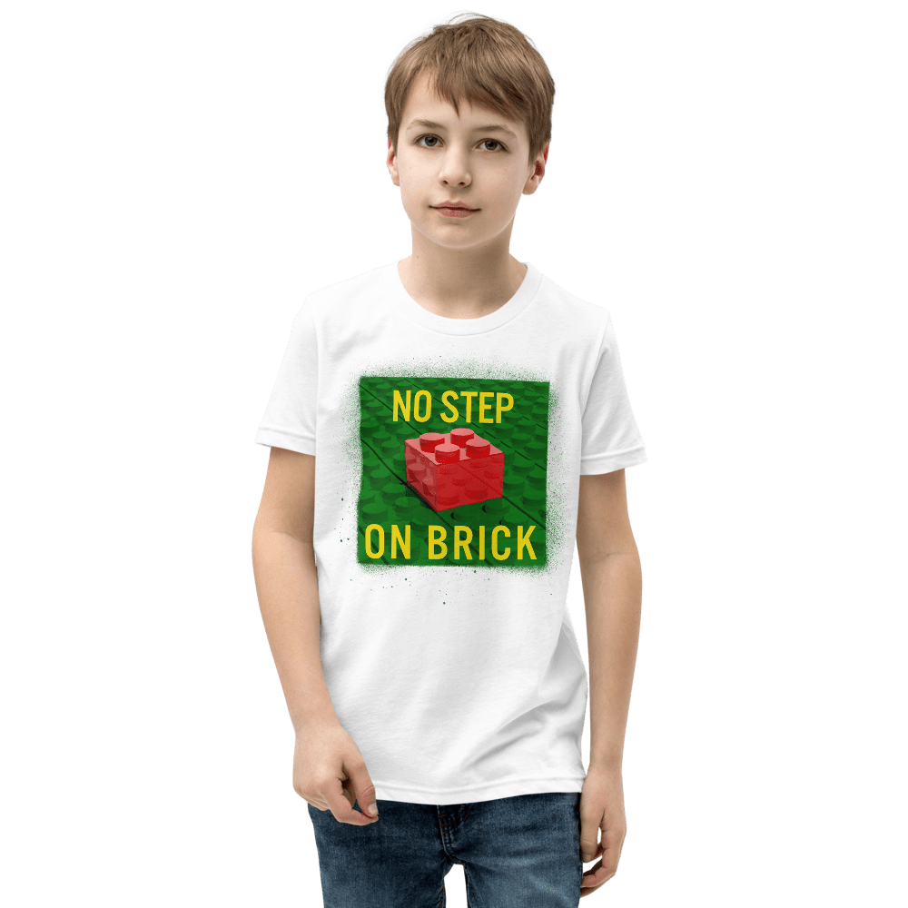 No Step on Brick (Don't Tread) Youth Short Sleeve T-Shirt