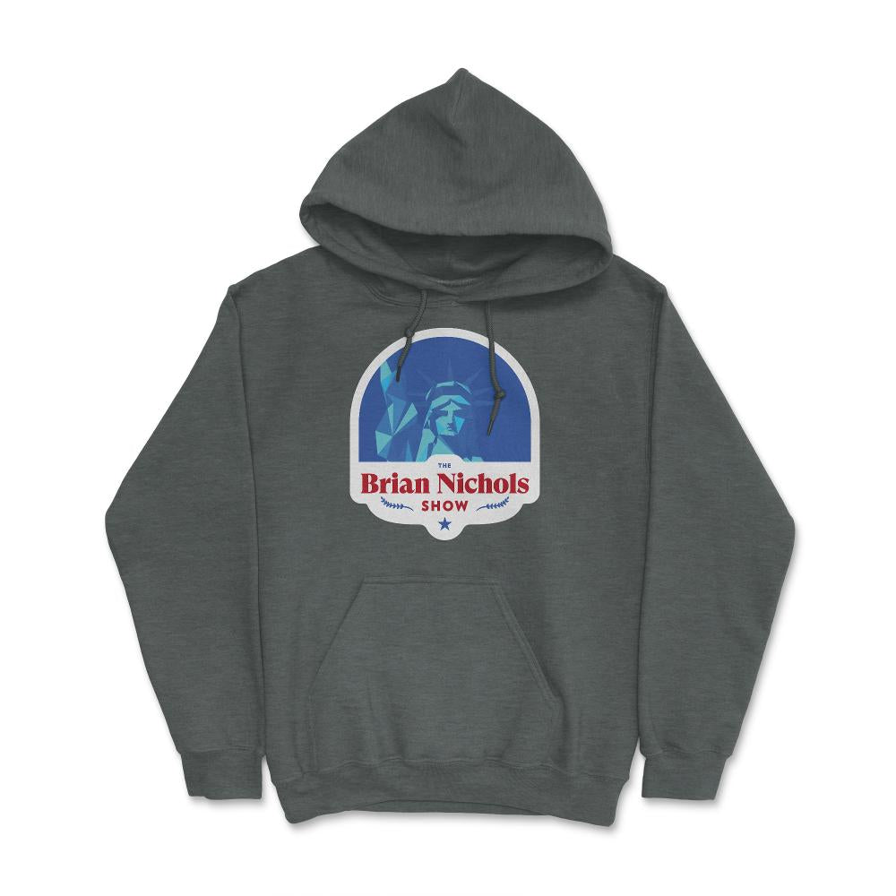 brian nichols show badge large Hoodie