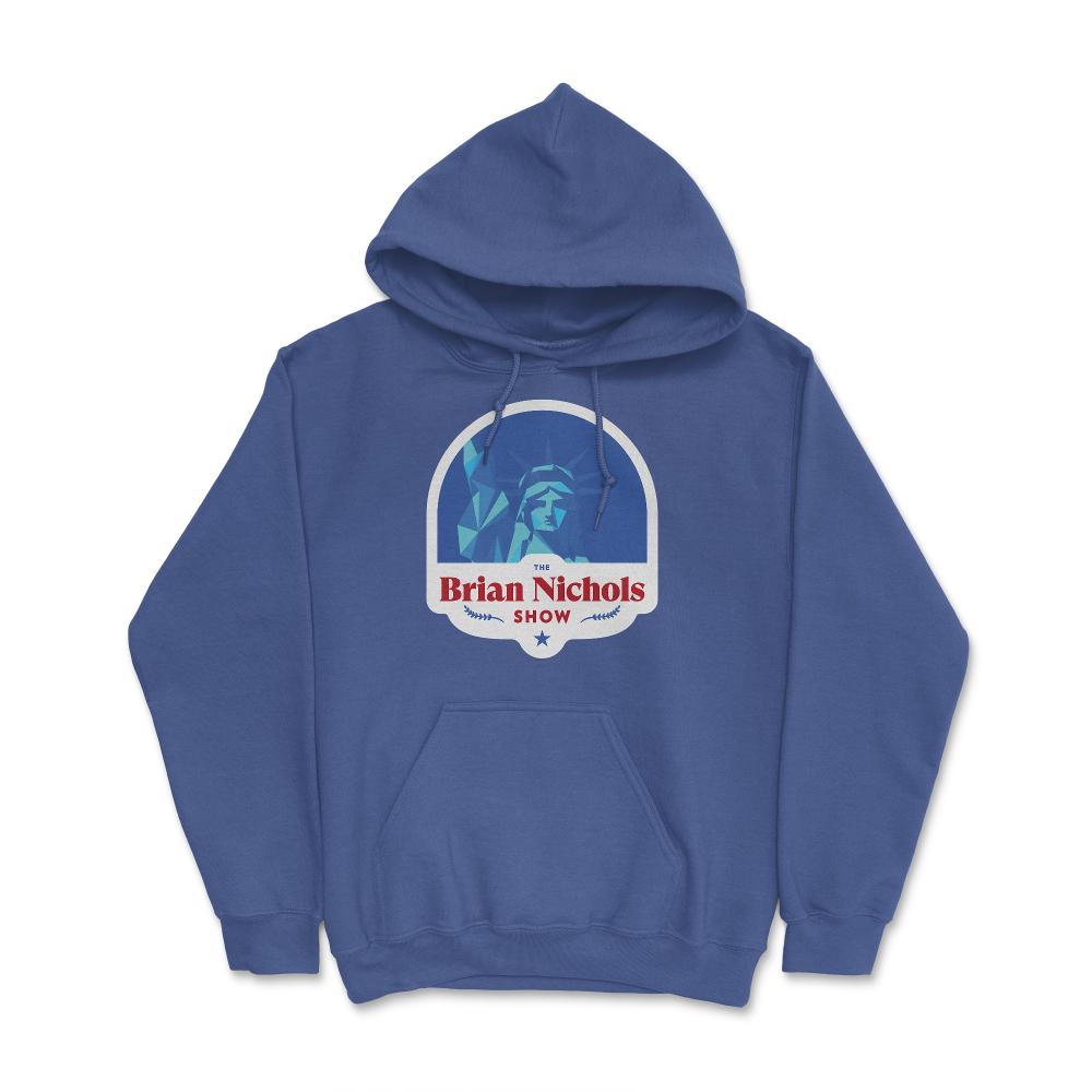 brian nichols show badge large Hoodie