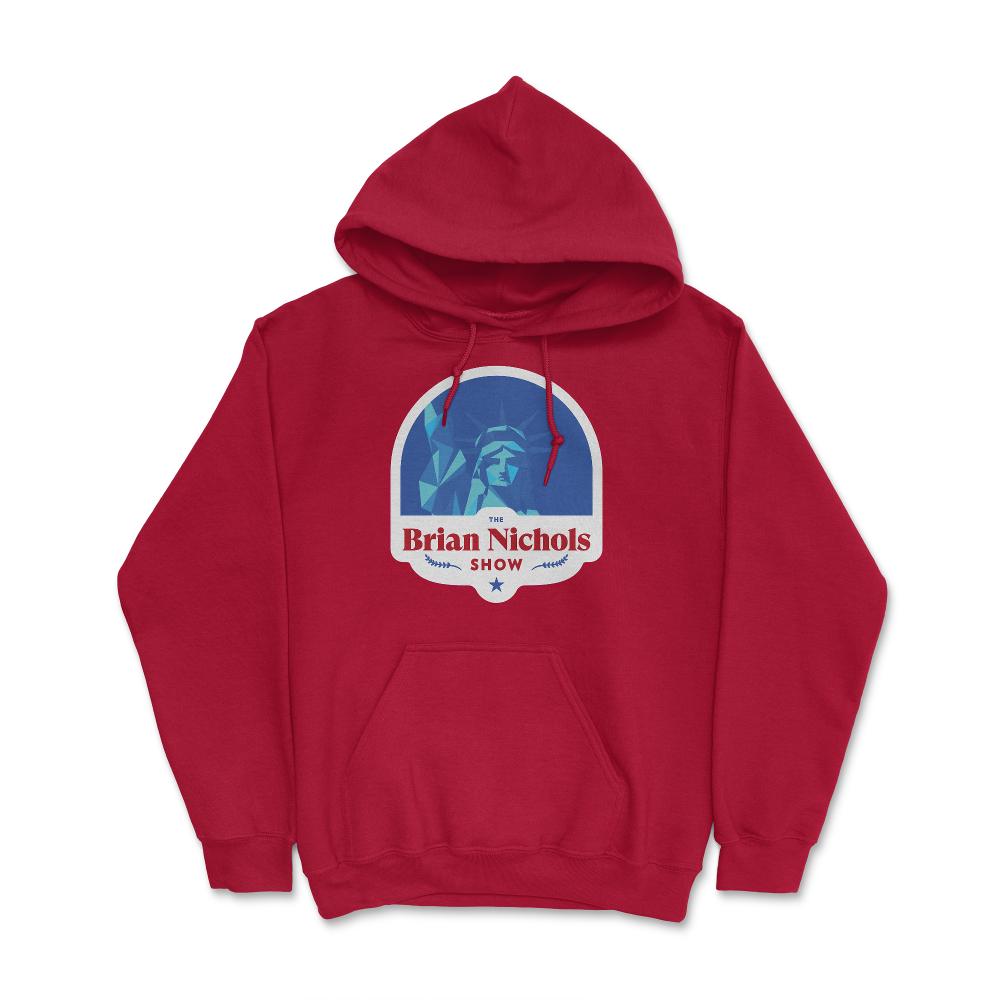 brian nichols show badge large Hoodie