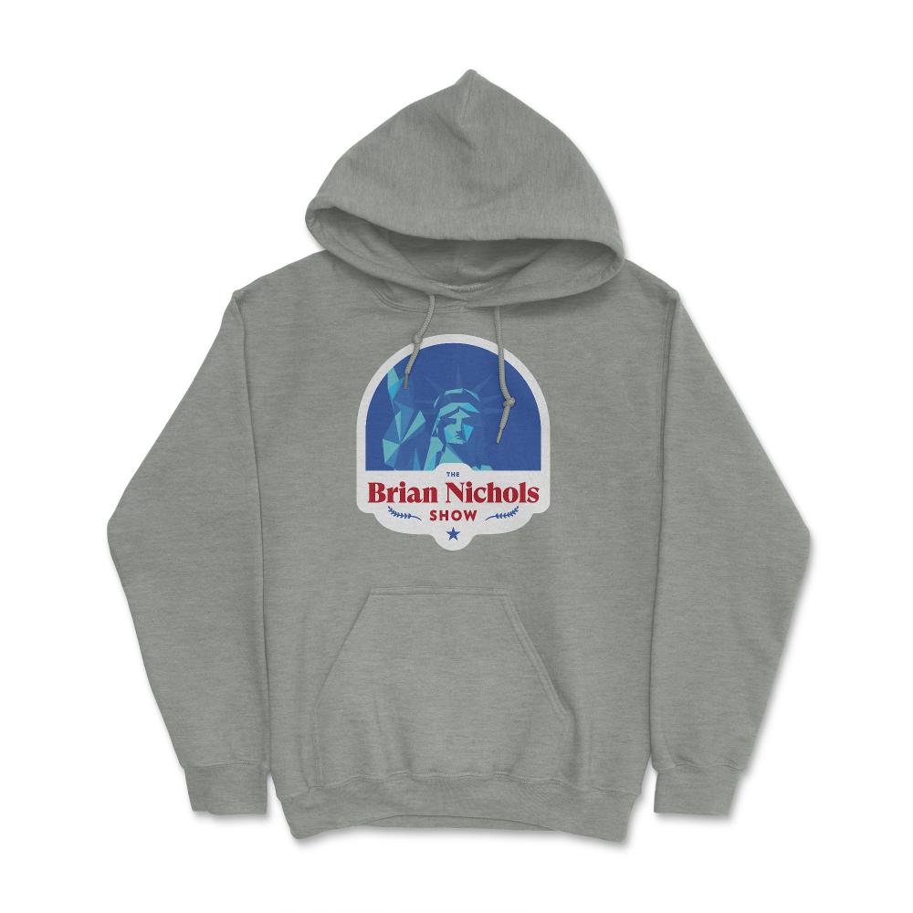 brian nichols show badge large Hoodie