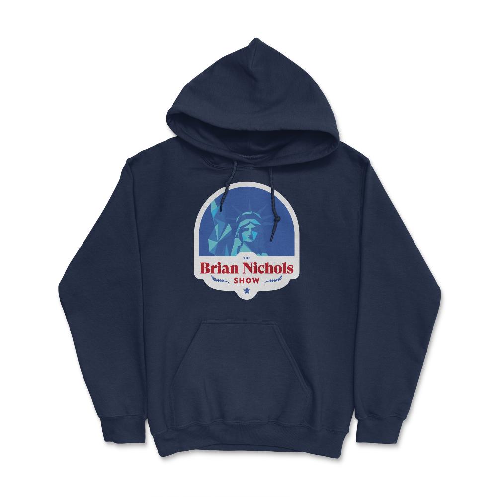 brian nichols show badge large Hoodie