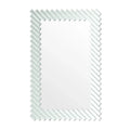 Modern Rectangle Framed Decorative Mirror