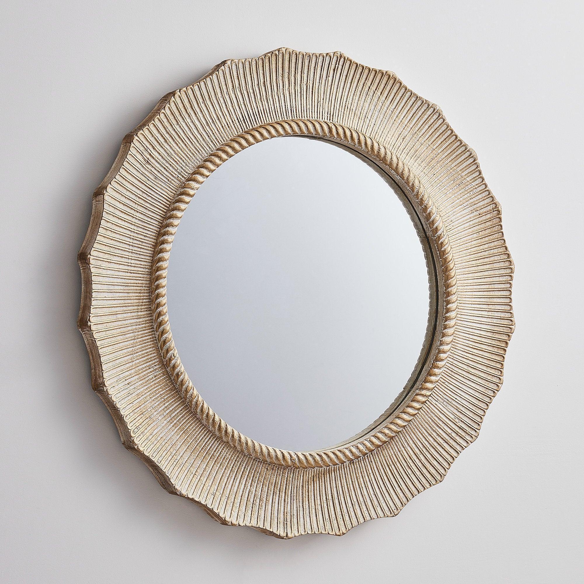 Modern Round Mirror Vintage Wall Decoration