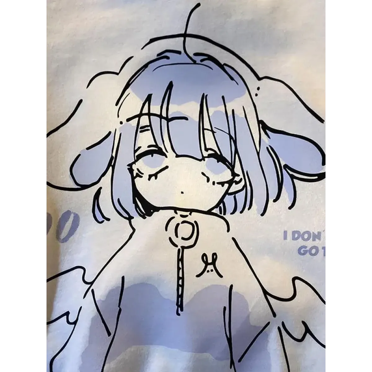 "Monday" Sad Anime Girl Tee