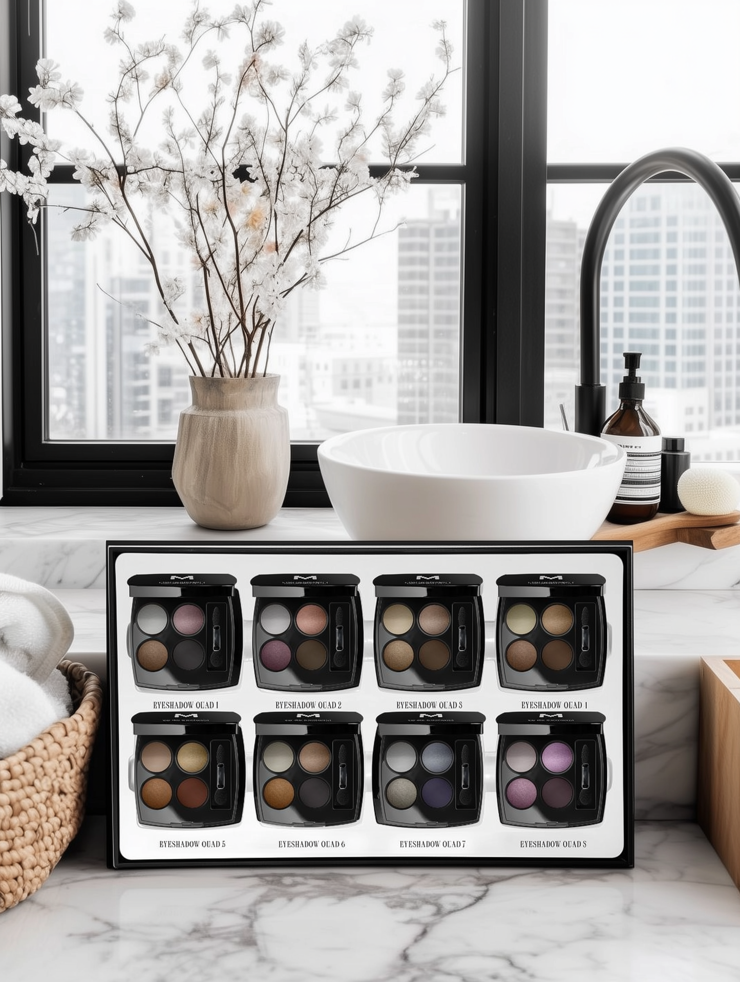 Monograph Pressed Powder Eyeshadow Quads Portfolio