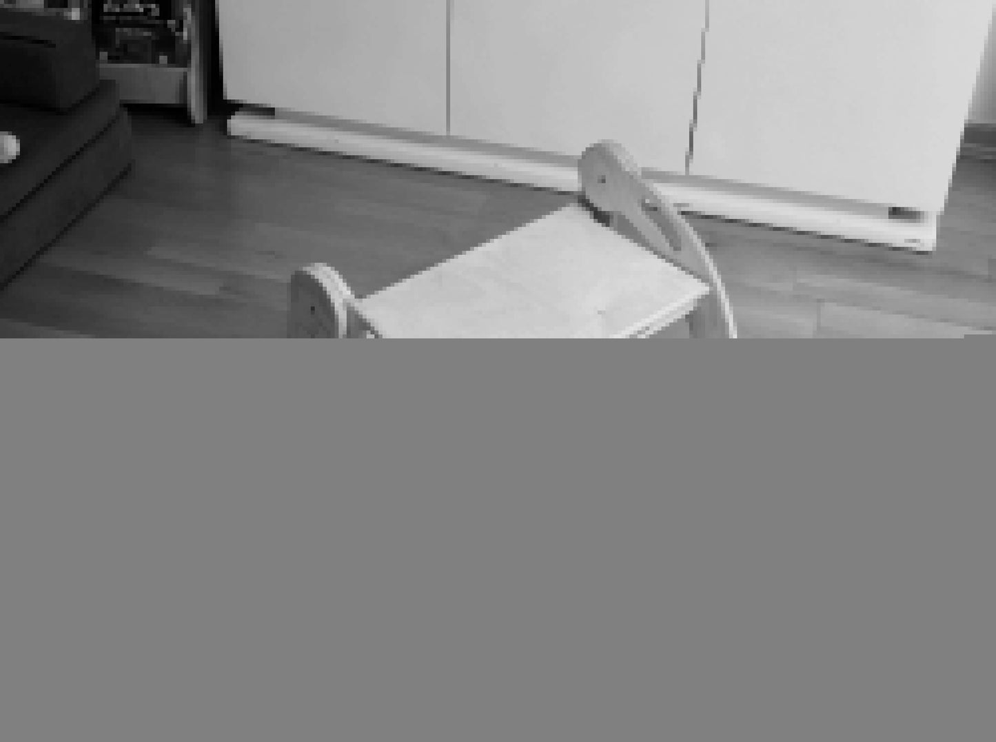 Twins Montessori Kitchen Stool - Wooden Step Stool for Kids