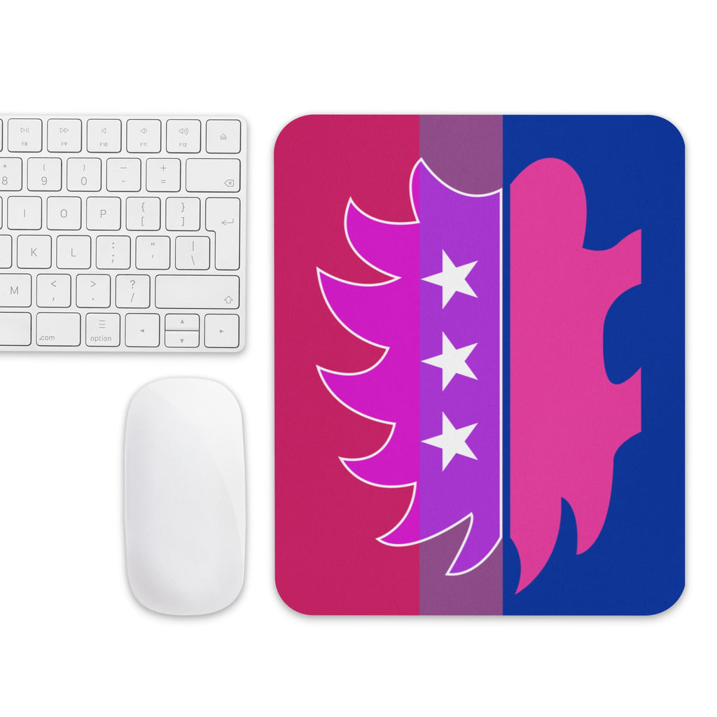 Libertarian Porcupine - LGBTQ - Bisexual Mouse pad