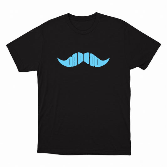 Limited DadBod Mustache Shirt (Black)