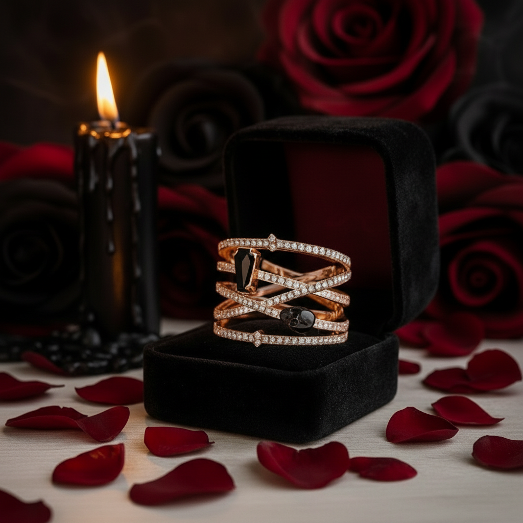 My Other Half- Limited Coffin Shape Diamond Option Rings
