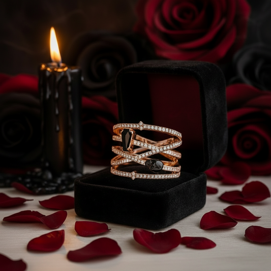 My Other Half- Limited Coffin Shape Diamond Option Rings