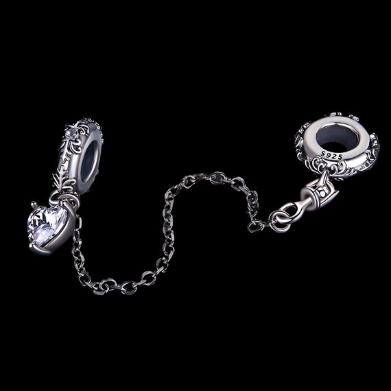 Neo-Gothic Skull & Enamel Blood Roses Charms