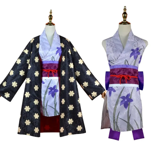 Nico Robin Miss All-Sunday Kimono Costume – One Piece Cosplay