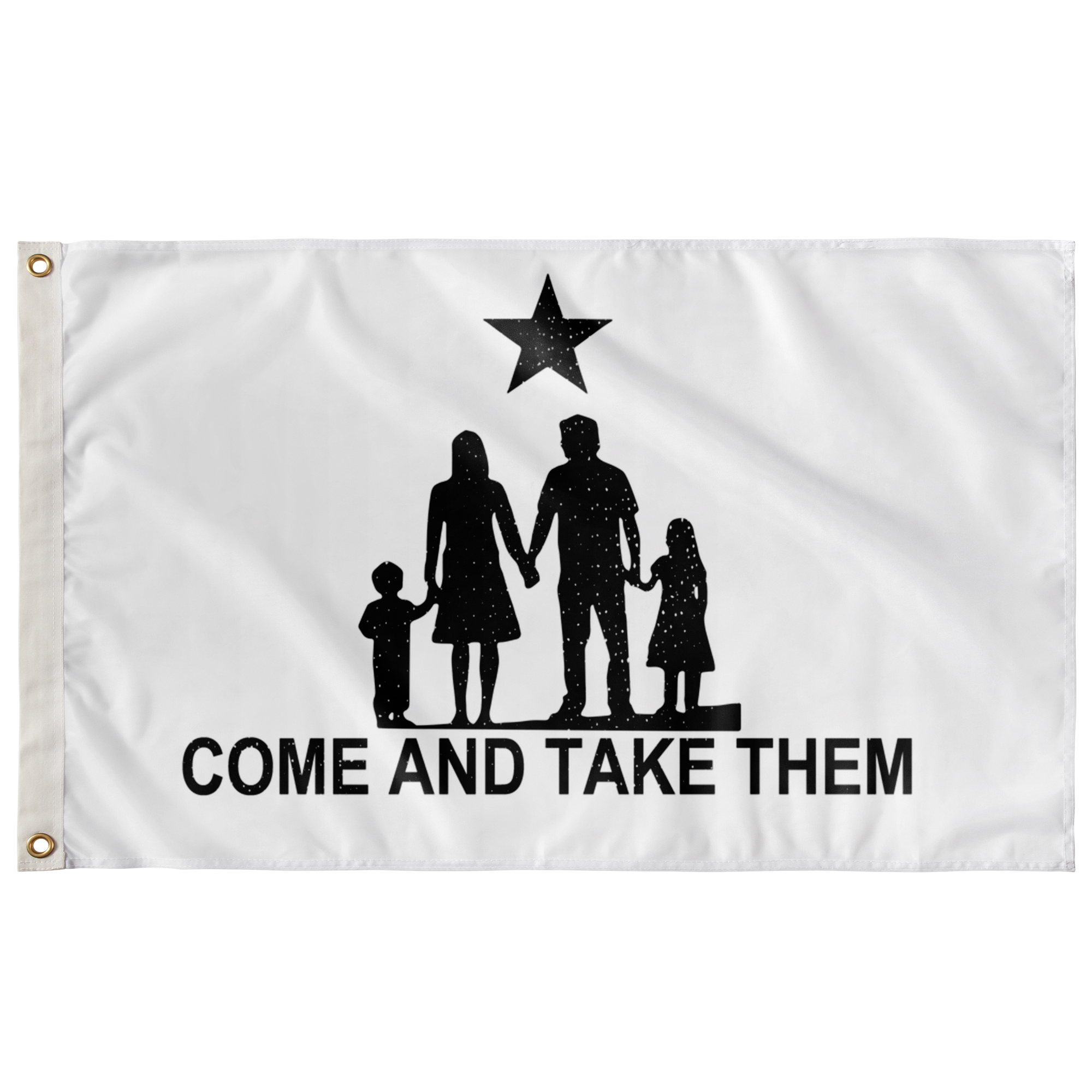 Come and Take Them - Anti-war Single Sided Flag