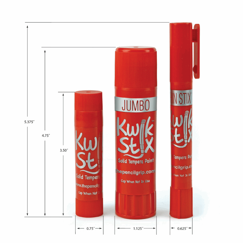 Kwik Stix Paint Sticks, Set of 12 Classic Colors