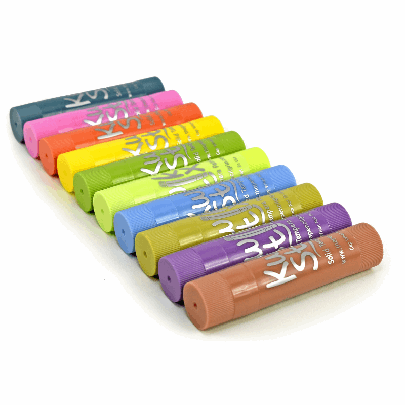 Kwik Stix Paint Sticks, Set of 10 Pastel Colors