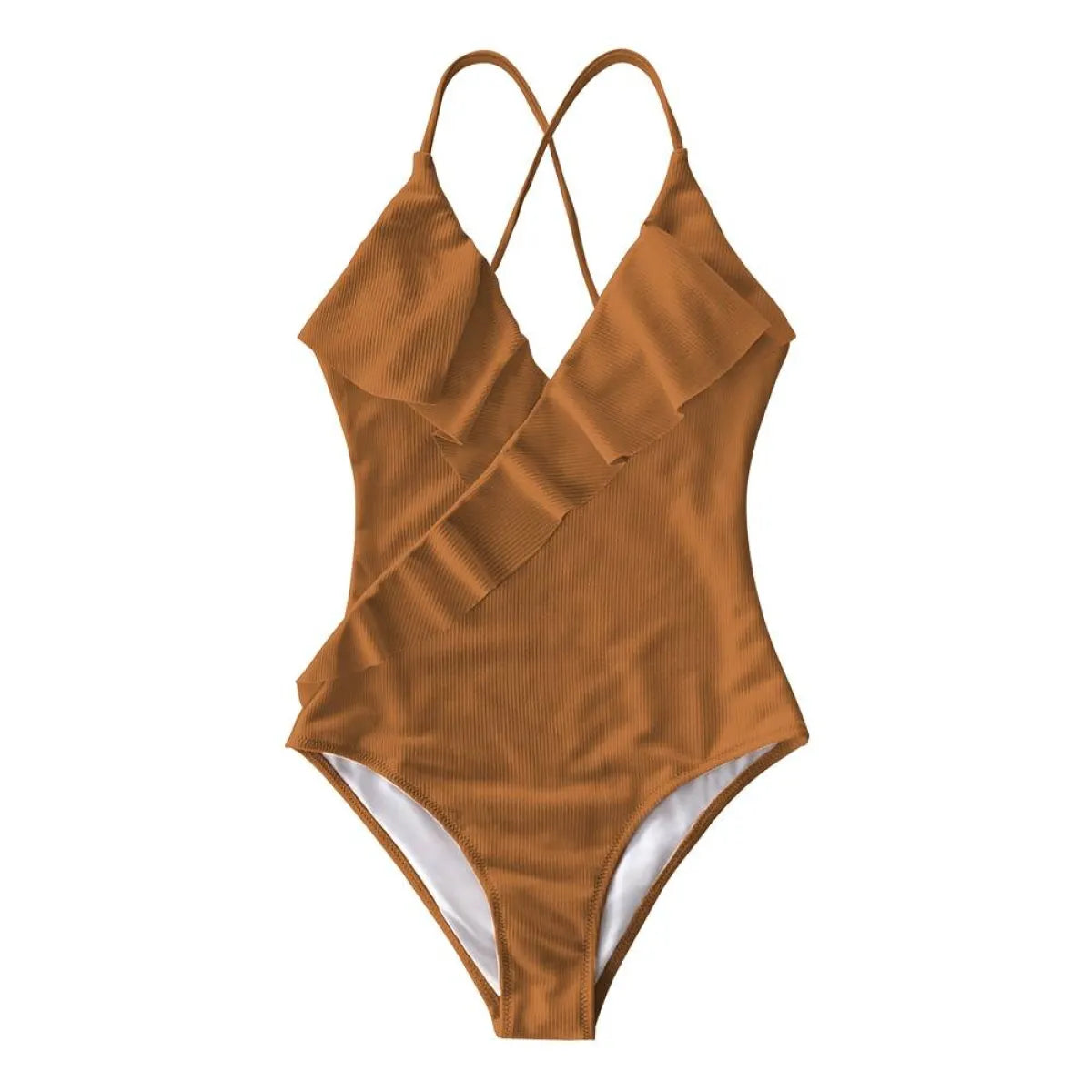 Ruffled One Piece Swimsuits