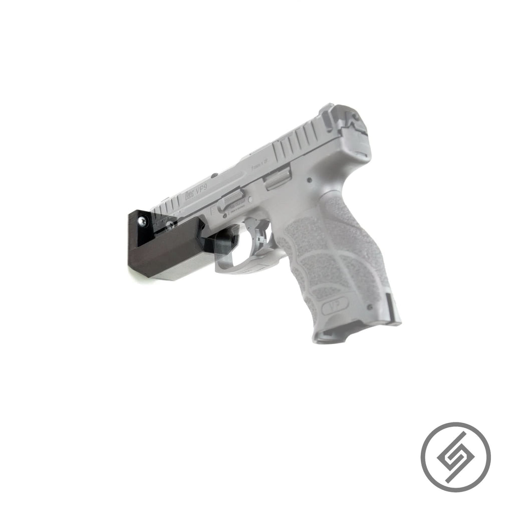 Pistol Accessory Rail Wall Storage Mount