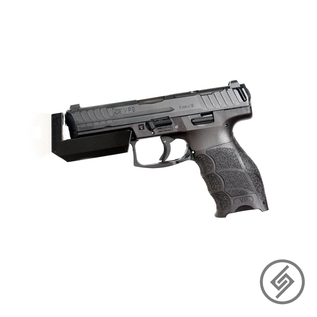Pistol Accessory Rail Wall Storage Mount