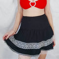 Lolita Plaid Mini Skirt – Gothic Harajuku