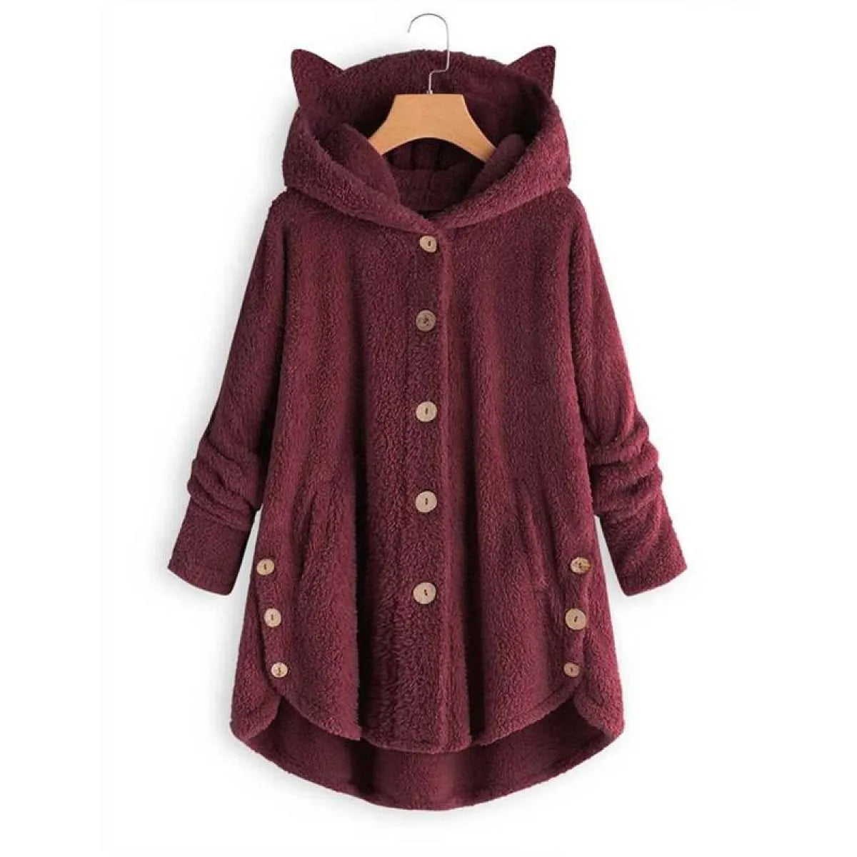 Women's Plush Kawaii Coat