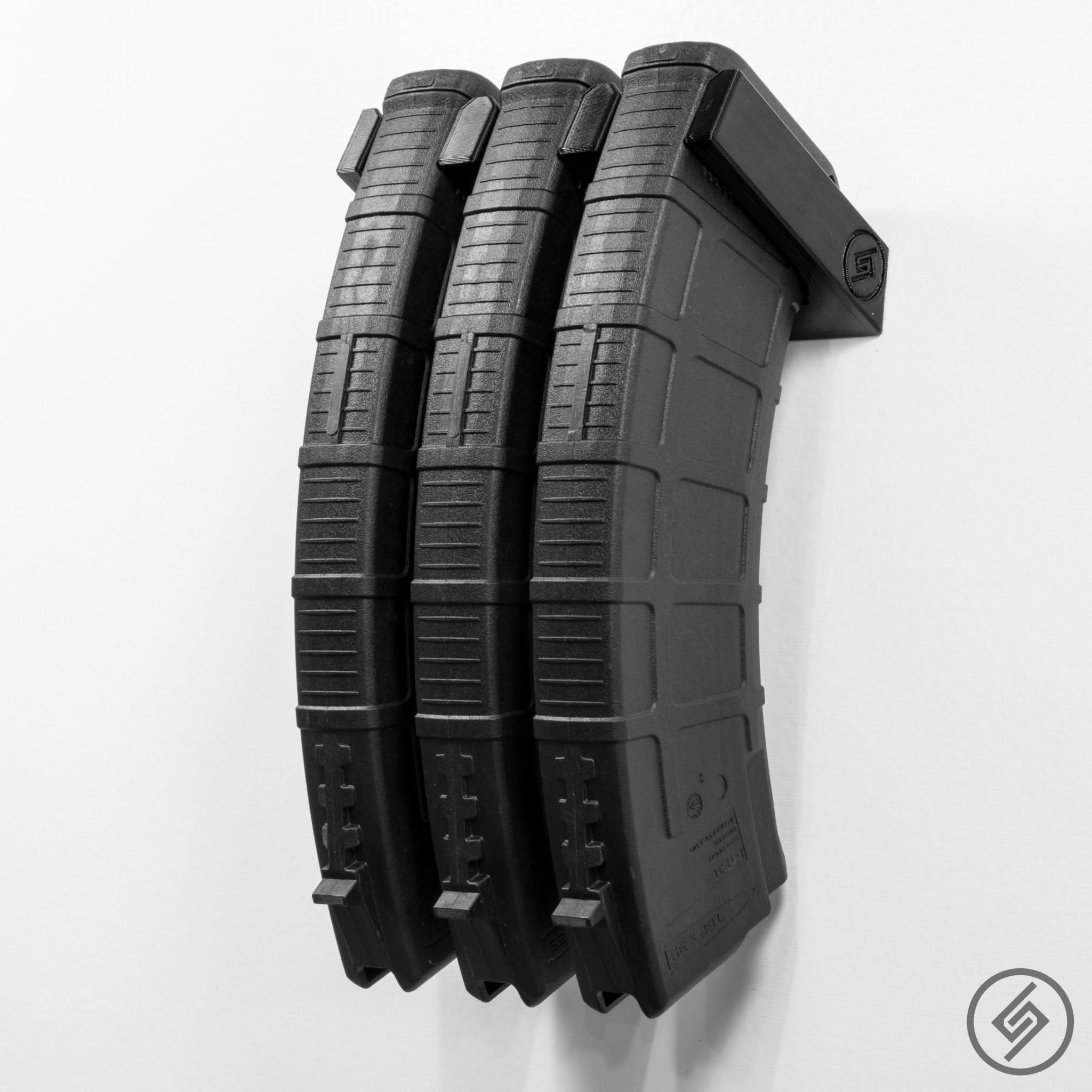 AK-47 PMAG Wall Storage Rack (3 Mag Capacity)