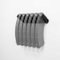 AK-47 PMAG Wall Storage Rack (6 Mag Capacity)