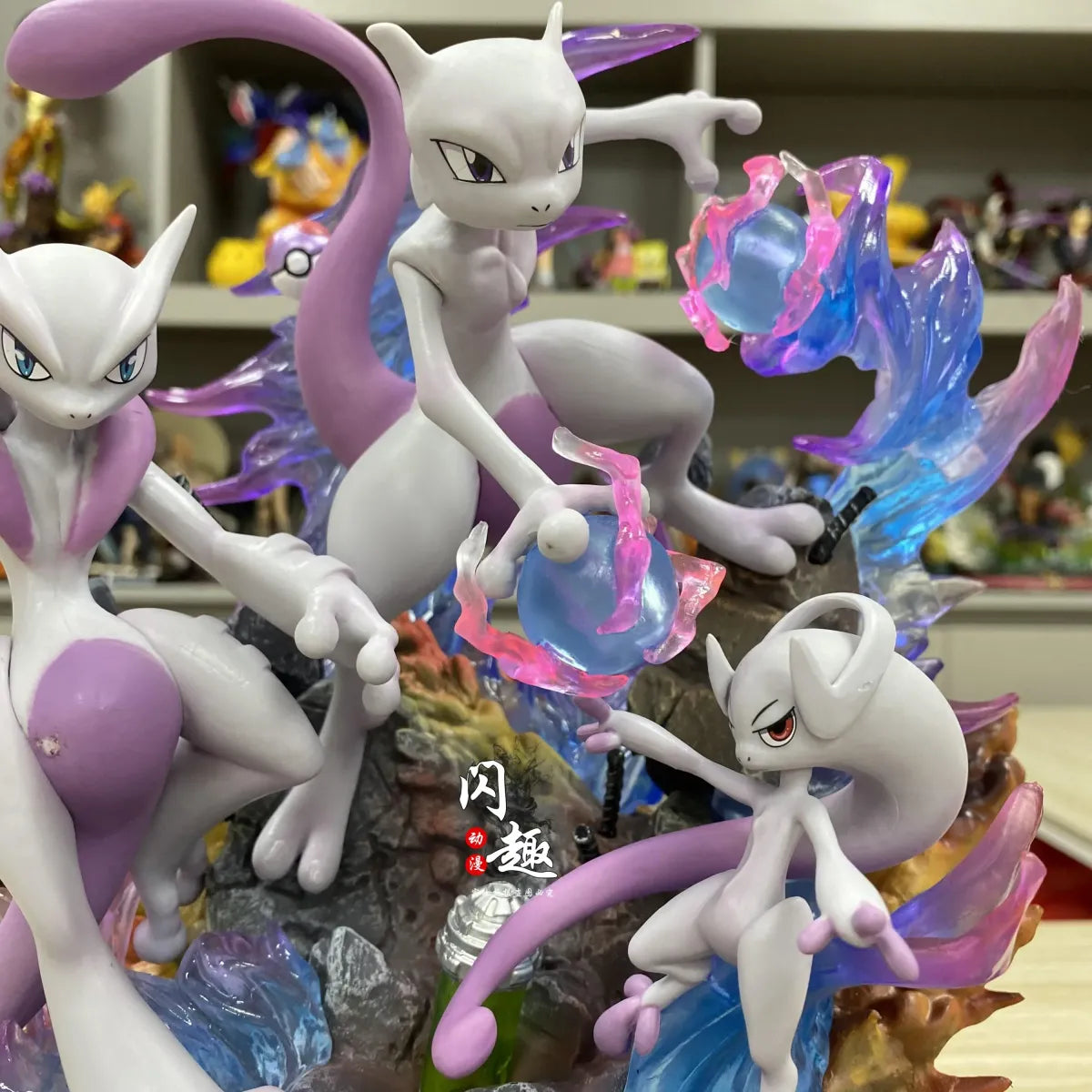 Pokemon Evolution Figures - Charizard, Eevee, Mewtwo, Gengar